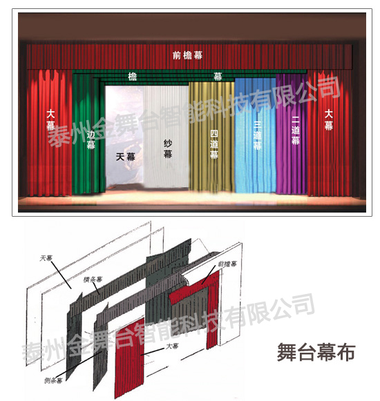 舞臺(tái)幕布效果